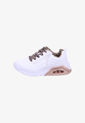 Skechers, SKECHERS MÄDCHEN UNO LITE 2.0 LEOPARD STRIDE SNEAKER WHITE - Trainers - white