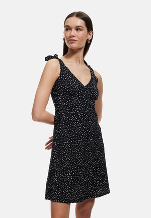 MINI DRESS - Day dress - black