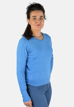 Jersey de punto - azul