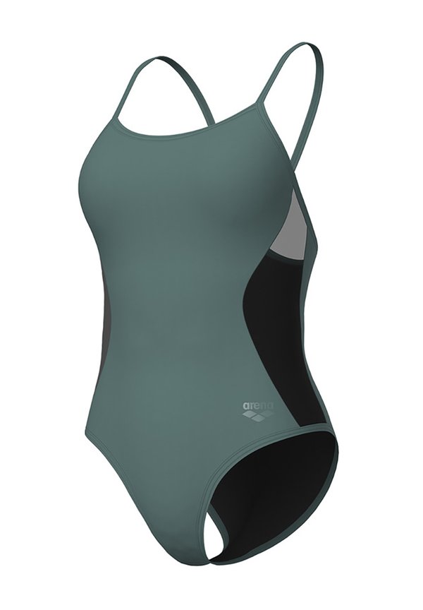 CLOSED BACK - Swimsuit - sage3