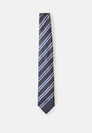 TIE - Krawatte - grey/blue
