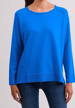 CASH-MERE Jersey de punto - blue