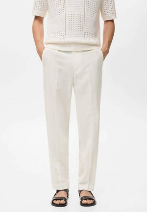 Mango DROIT - Trousers - off white