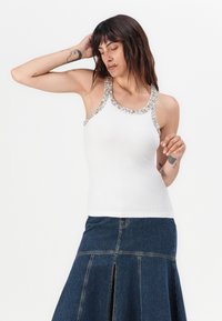 Pinko CORIANDOLI - Top - bianco