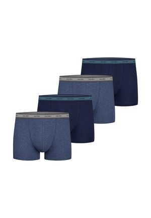 4-PACK - Boxer aderenti - blau blaumelange