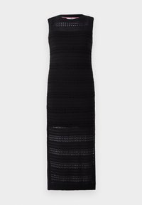MIDI DRESS - Robe pull - black