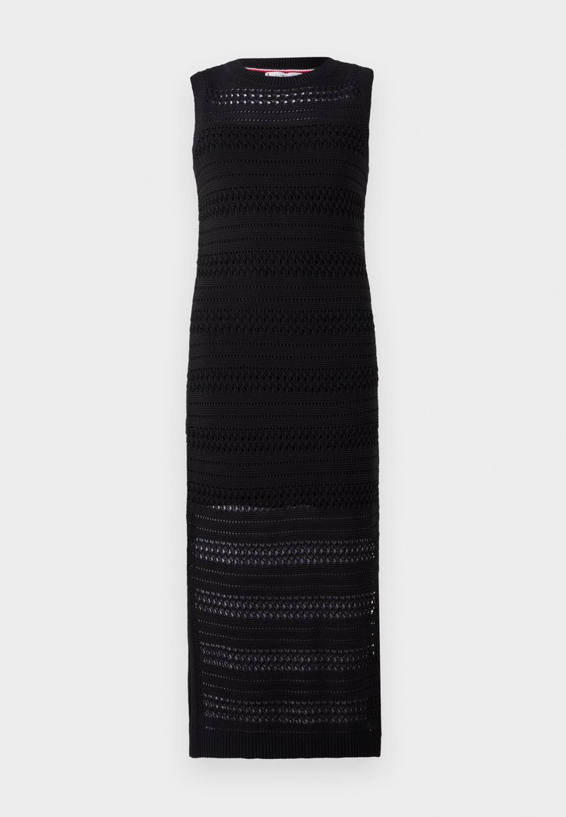 Tommy Hilfiger Gebreide jurk zwart Tommy Hilfiger Gebreide jurk zwart