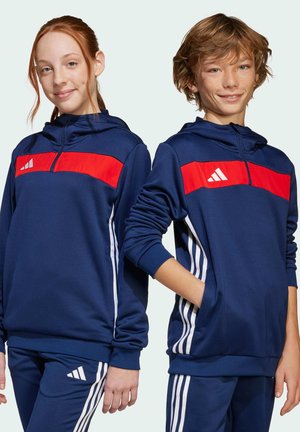 TIRO 25 ESSENTIALS KIDS - Sweat à capuche - team navy red