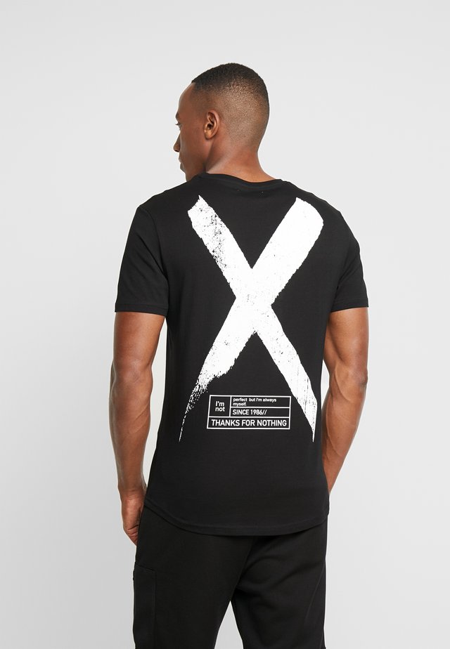 T-Shirt print - black