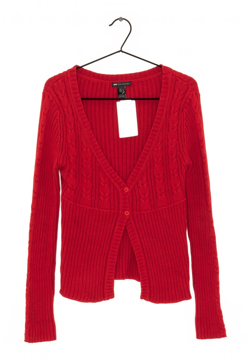 Mango Gilet - red