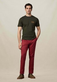 Hackett London Camiseta estampada - hunter green