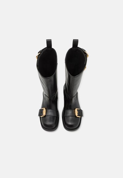 MOSCHINO STIVALE DONNA - Botas camperas - nero