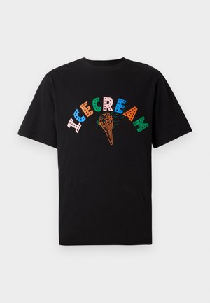 Icecream CONE - Print T-shirt - black