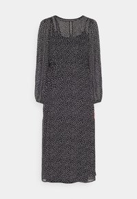VIBRITANJA DOT O-NECK  - Vestido informal - black beauty
