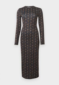 LONG SLEEVE MIDI DRESS - Robe en jersey - multi-coloured