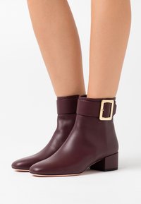 Bally Klassiset nilkkurit - dark red