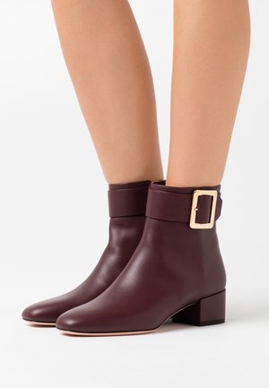 Bally Kotníkové boty - dark red