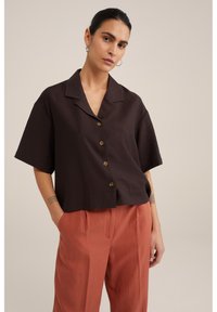 WE Fashion WE STUDIO - Pogājama blūze - black
