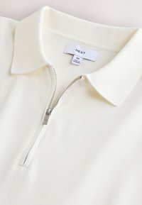 Next Polo - ecru white