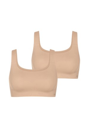 2-PACK FEEL CORE - Bustier - peanut butter