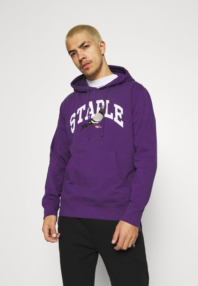 COLLEGIATE HOODIE UNISEX  - Kapuzenpullover - purple