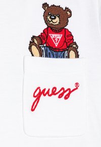 Guess BEAR - Maglietta a manica lunga - pure white