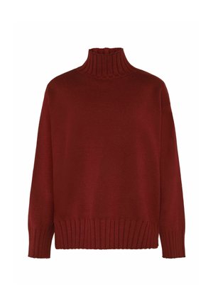 DARCYS TURTLENECK - Jumper - merlot