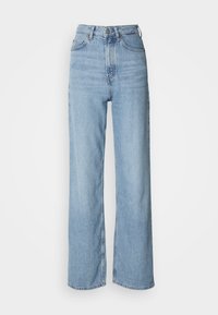 WIDE FIT REGULAR LENGTH HIGH WAIST - Wide leg - tinted light blue wash