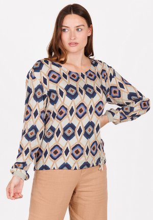 Key Largo WB MEADOW ROUND - Bluse - royal blue