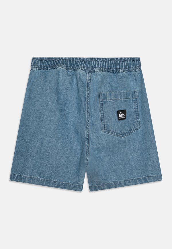 TAXER YOUTH - Denim shorts - stone wash3