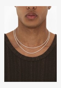 Common Lines MINI CABLE NECKLACE UNISEX - Collar - silberfarben