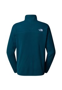 The North Face GLACIER 1/4 ZIP - Suéter de forro polar - midnight petrol