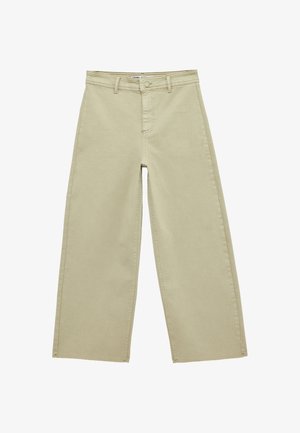 Koton, WIDE LEG JEANS. - Wide leg - khaki