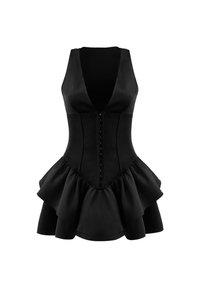 OW Collection AUGUSTA  - Jerseyklänning - black