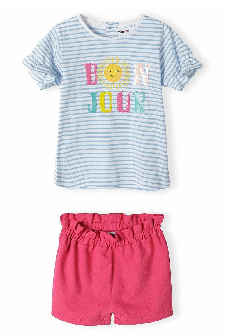 MINOTI T-shirt print donkerroze MINOTI T-shirt print donkerroze