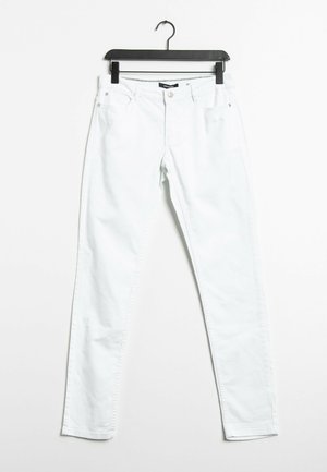 Jeansy Straight Leg - white