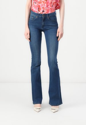 JOELLA PANTS - Jean bootcut - medium blue