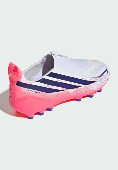 adidas Football boots artificial grass - cloud white solar purple solar turbo — photo 3