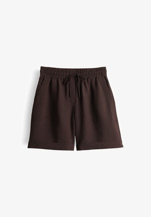OPUS PANTS, RELAXED FIT MID RISE - Shorts - coffee bean