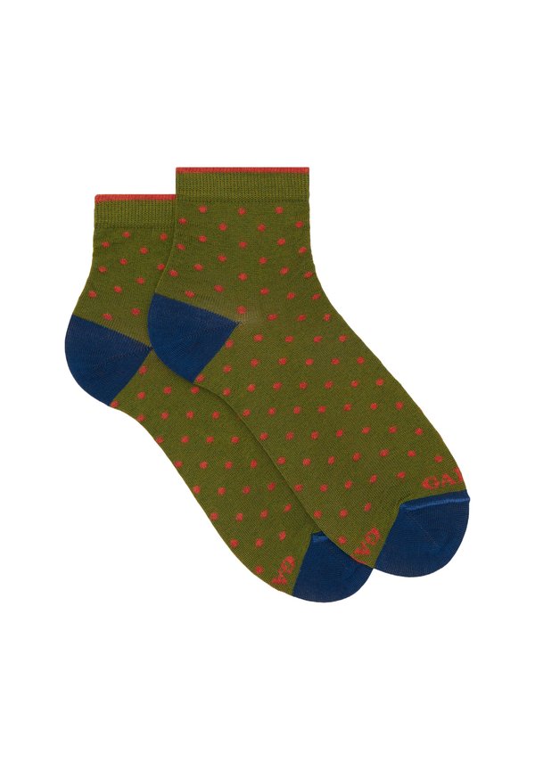 SUPER WITH POLKA DOT PATTERN - Socken - verde