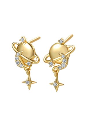 PLANET - Earrings - gold-coloured