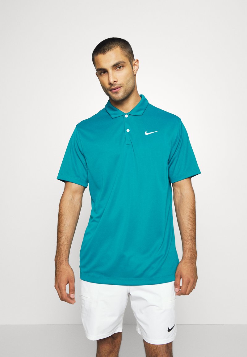Nike Performance SOLID - Polo - bright spruce/white