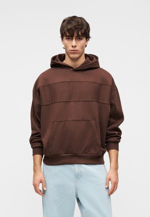 UNISEX - Jersey con capucha - brown