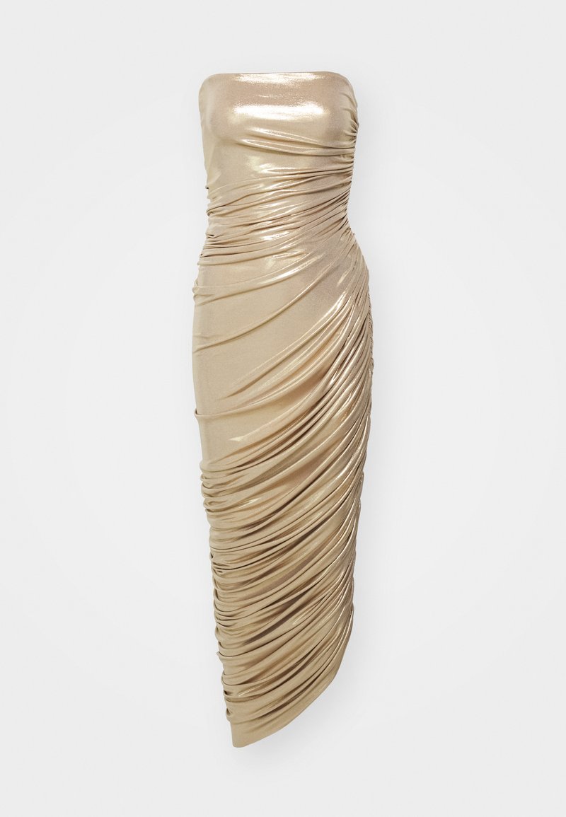 Norma Kamali STRAPLESS DIANA GOWN - Jersey dress - gold/gold-coloured - Zalando.co.uk Norma Kamali STRAPLESS DIANA GOWN - Jersey dress - gold/gold-coloured - Zalando.co.uk