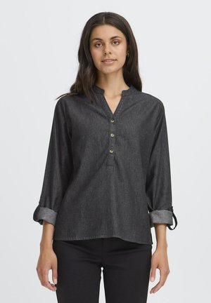 FRVILDA BL 1 - Blusa - black denim