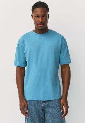 Next, ESSENTIAL CREW NECK T-SHIRT RELAXED FIT - T-shirts basic - blue marine