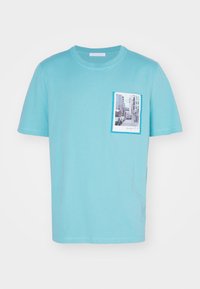 Marškinėliai su spaudiniu - teal