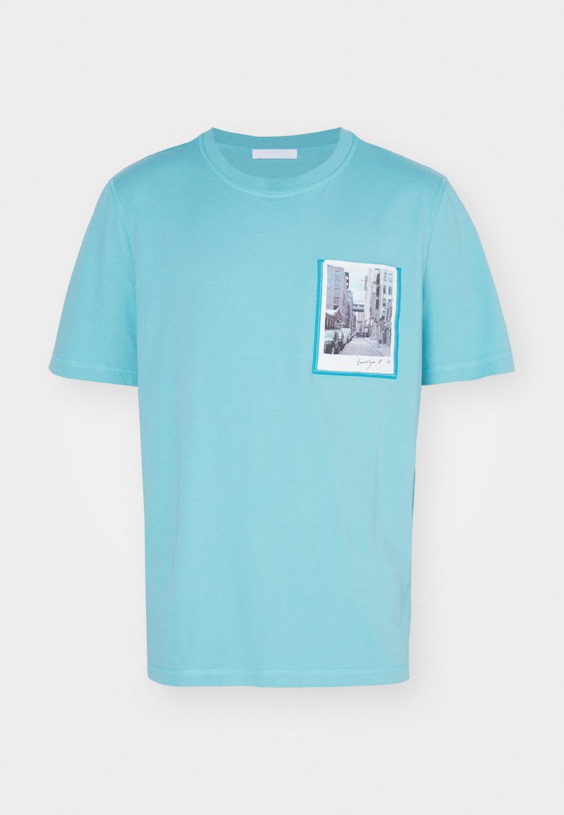 Helmut Lang T-shirt print petrol Helmut Lang T-shirt print petrol