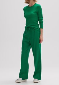 OPUS Strickpullover - green