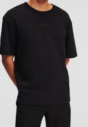 KARL LAGERFELD, T-shirt basique - black